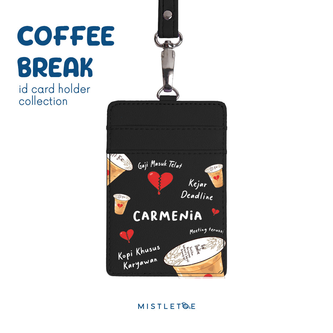 Kopi Deadline - ID Card Holder - Charcoal Black
