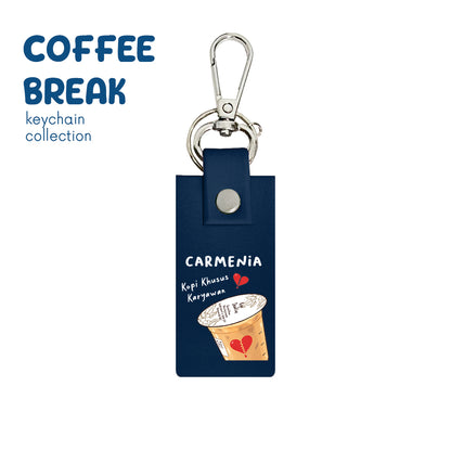 Kopi Deadline - Keychain - Navy Blue