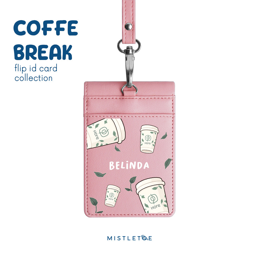 Kopi Hore - Flip ID Card - Blossom Pink
