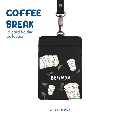 Kopi Hore - ID Card Holder - Charcoal Black