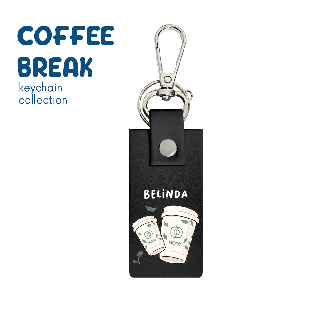 Kopi Hore - Keychain - Charcoal Black