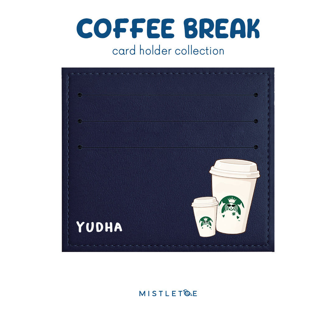 Kopi Starsyndrom - Card Holder - Navy Blue