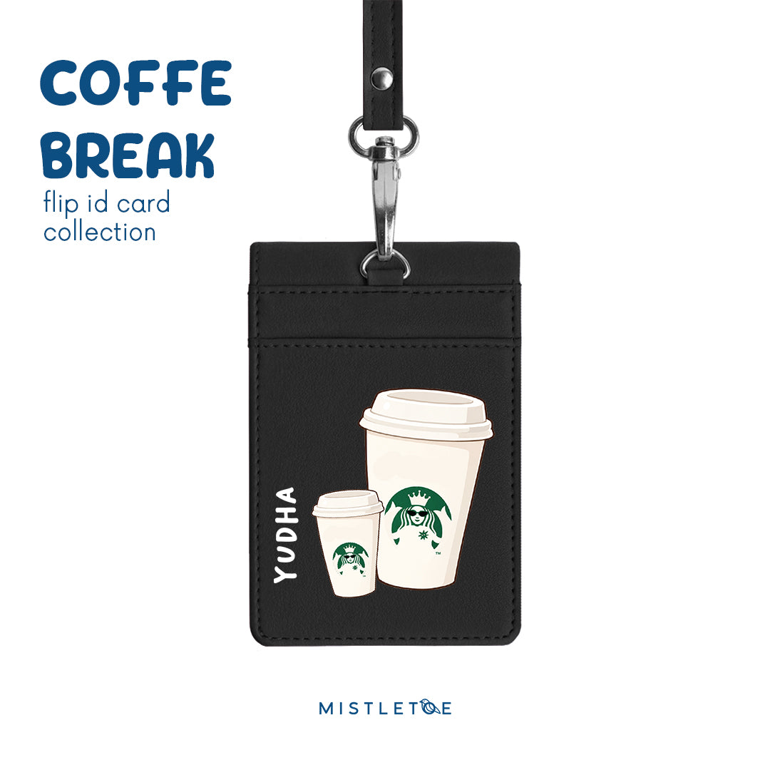 Kopi Starsyndrom - Flip ID Card - Charcoal Black