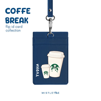 Kopi Starsyndrom - Flip ID Card - Navy Blue
