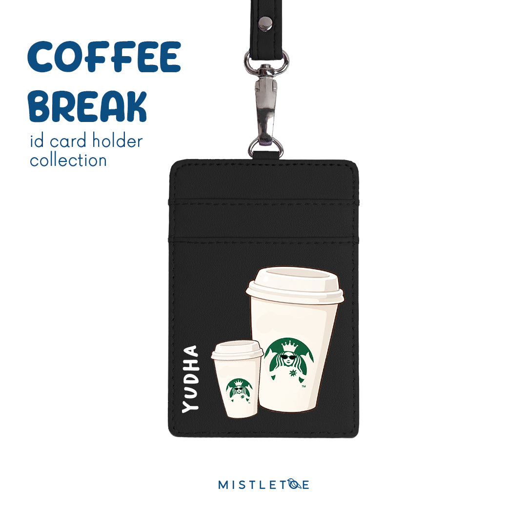 Kopi Starsyndrom - ID Card Holder - Charcoal Black