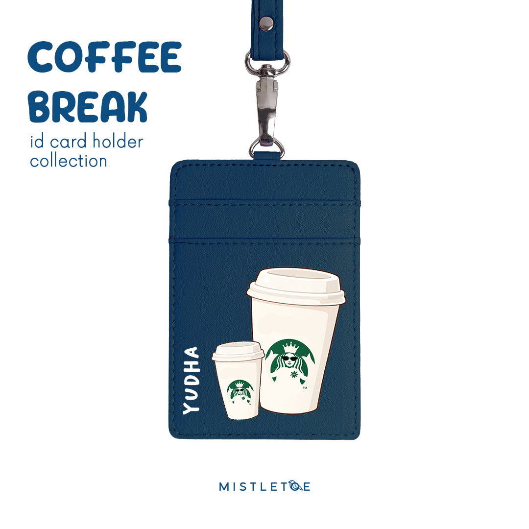 Kopi Starsyndrom - ID Card Holder - Navy Blue