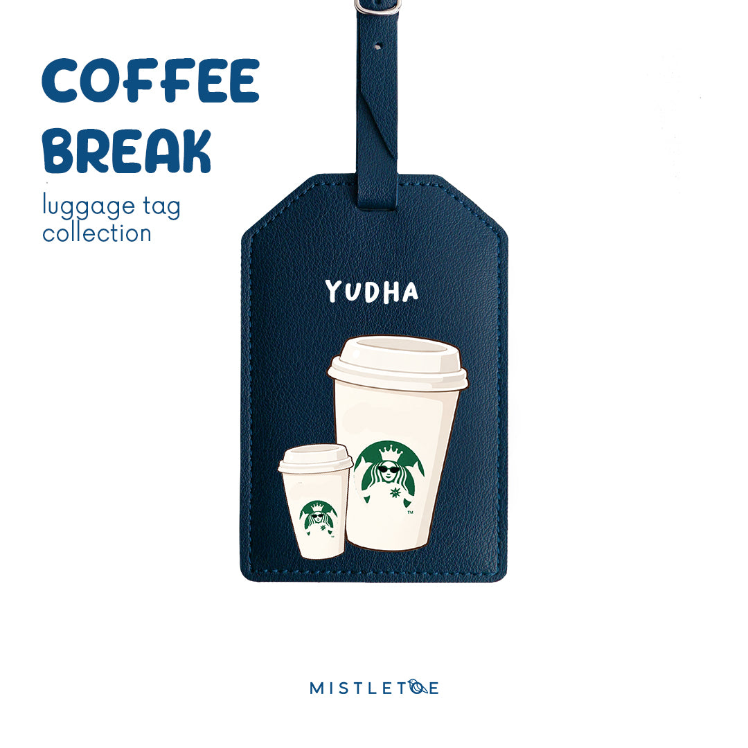 Kopi Starsyndrom - Luggage Tag - Navy Blue