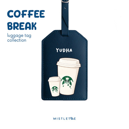 Kopi Starsyndrom - Luggage Tag - Navy Blue