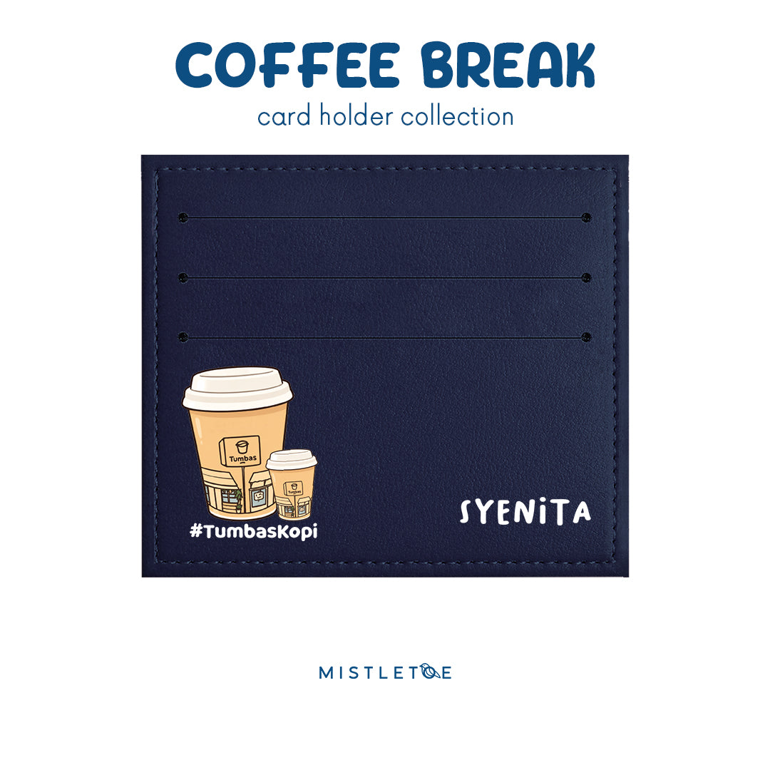 Kopi Tumbas - Card Holder - Navy Blue