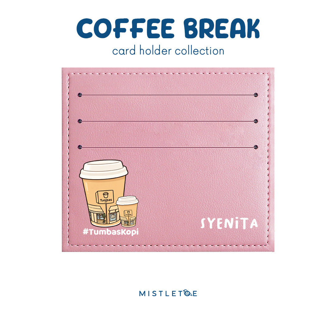 Kopi Tumbas - Card Holder - Blossom Pink