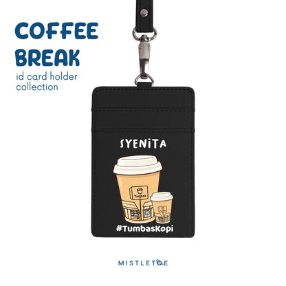 Kopi Tumbas - ID Card Holder - Charcoal Black
