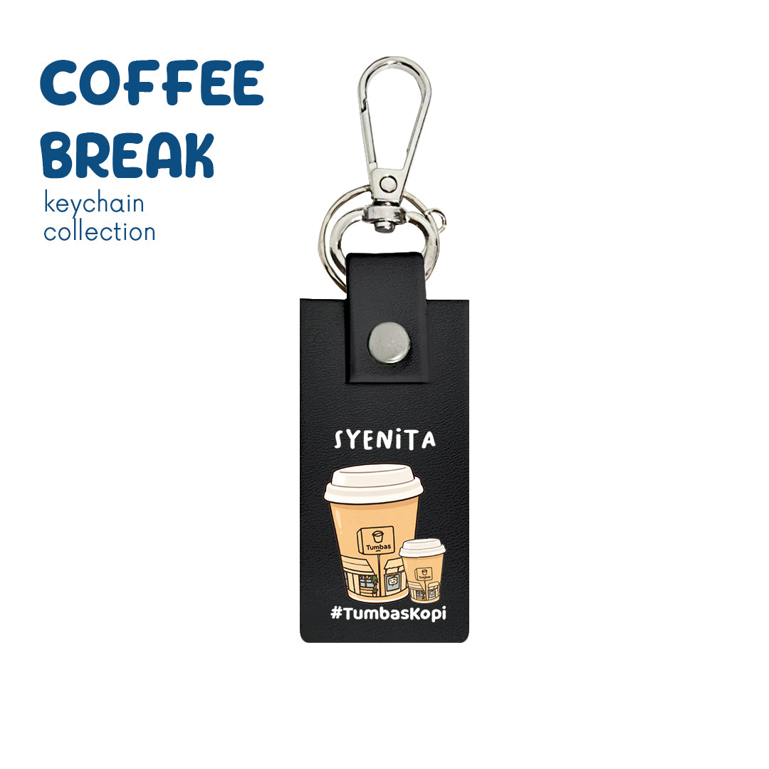 Kopi Tumbas - Keychain - Charcoal Black