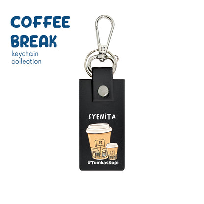 Kopi Tumbas - Keychain - Charcoal Black