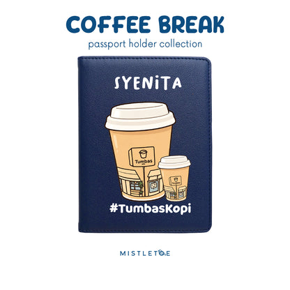 Kopi Tumbas - Passport Holder - Navy Blue