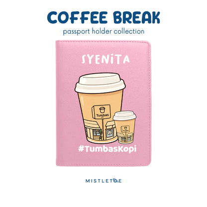 Kopi Tumbas - Passport Holder - Blossom Pink