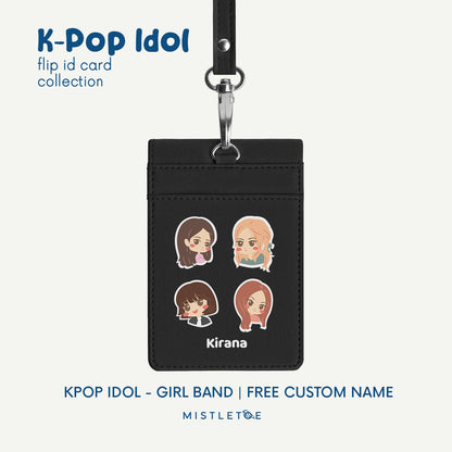 Girl Band - Flip ID Card | Lanyard