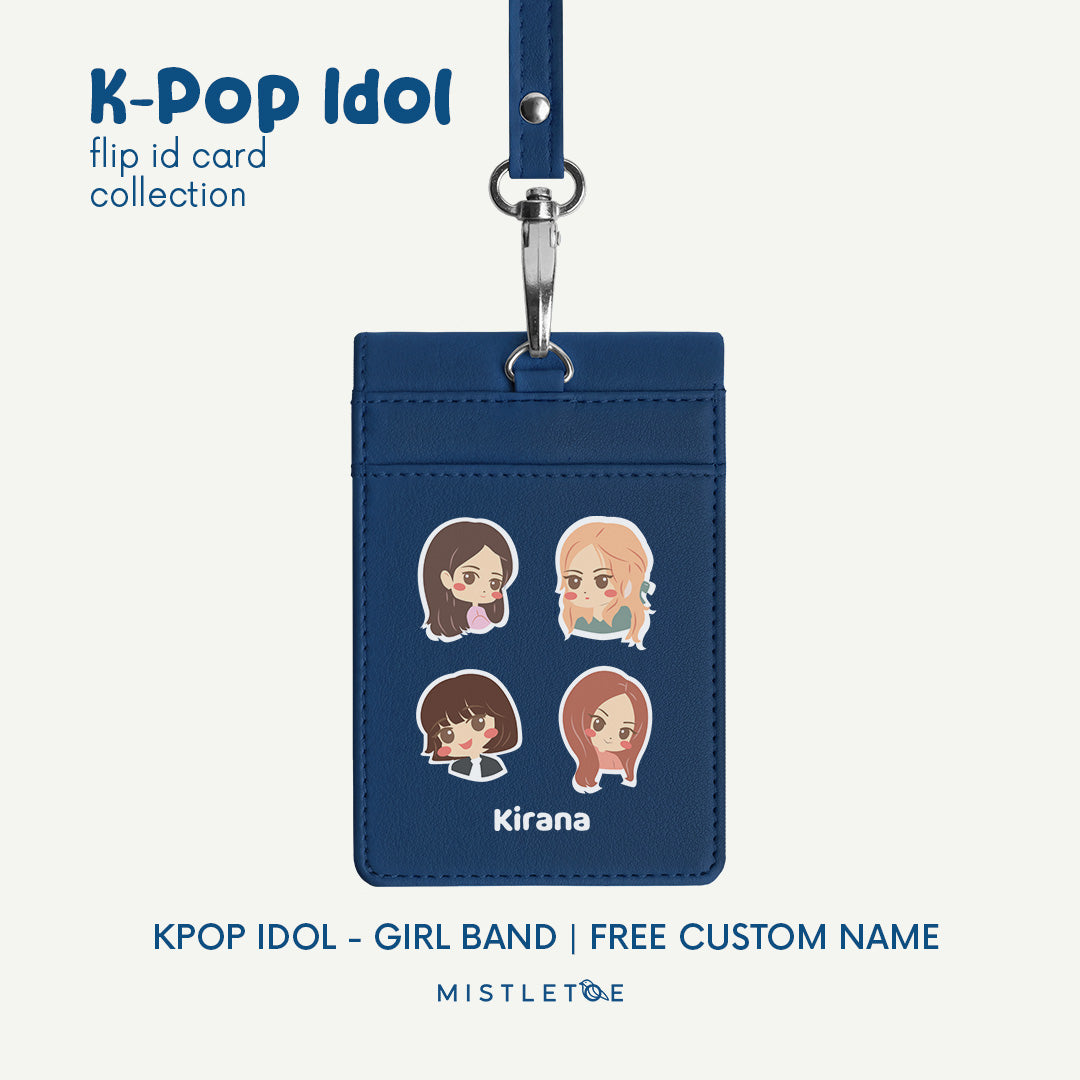 Girl Band - Flip ID Card | Lanyard