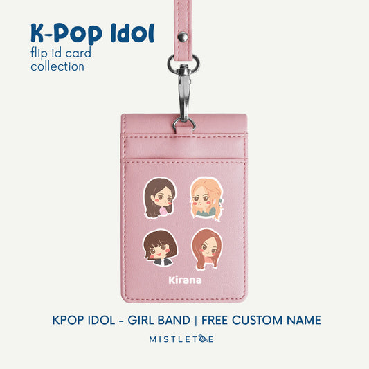 Girl Band - Flip ID Card | Lanyard