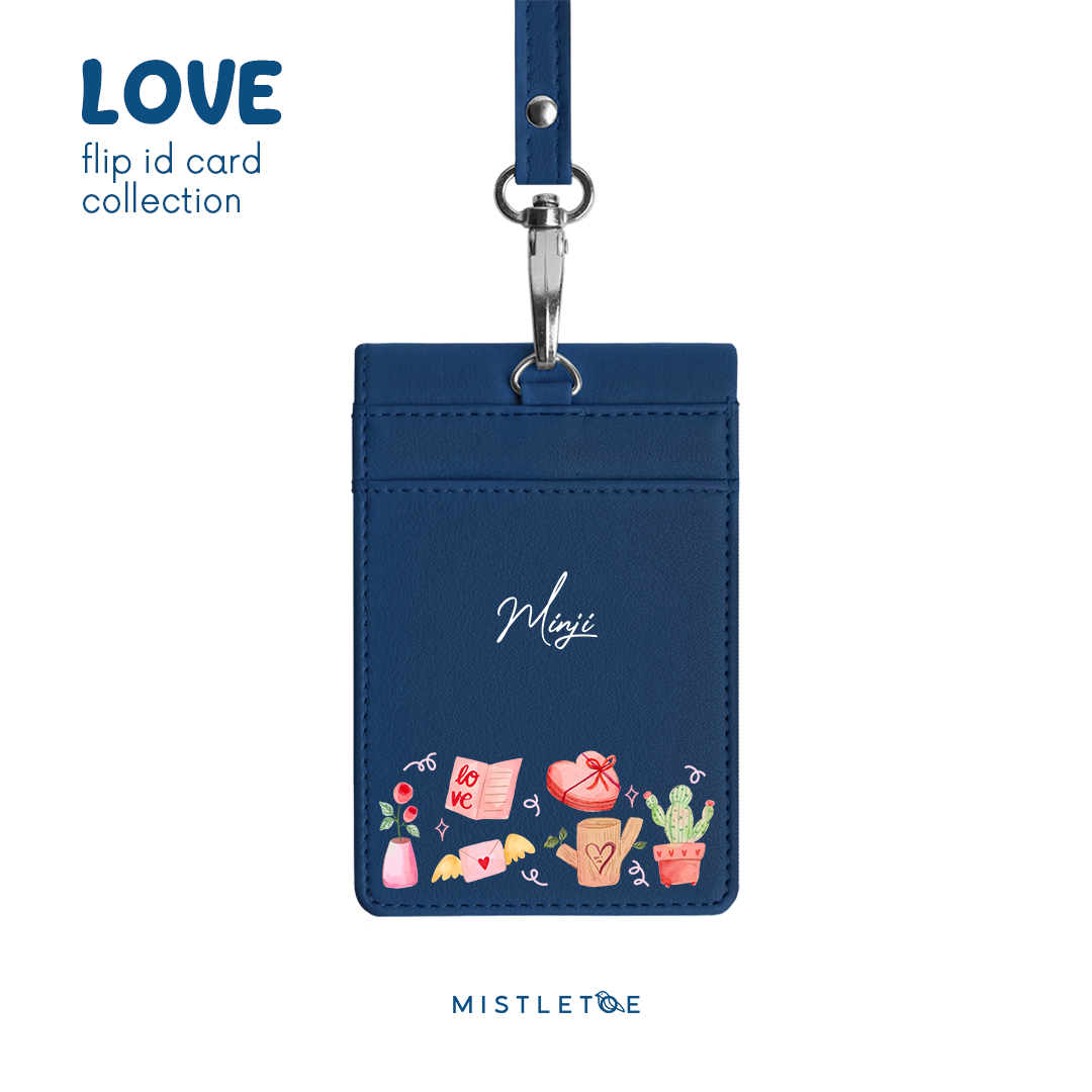 Let Love Grow - Flip ID Card | Lanyard