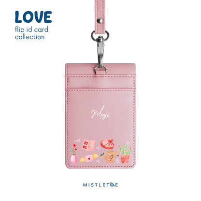 Let Love Grow - Flip ID Card | Lanyard