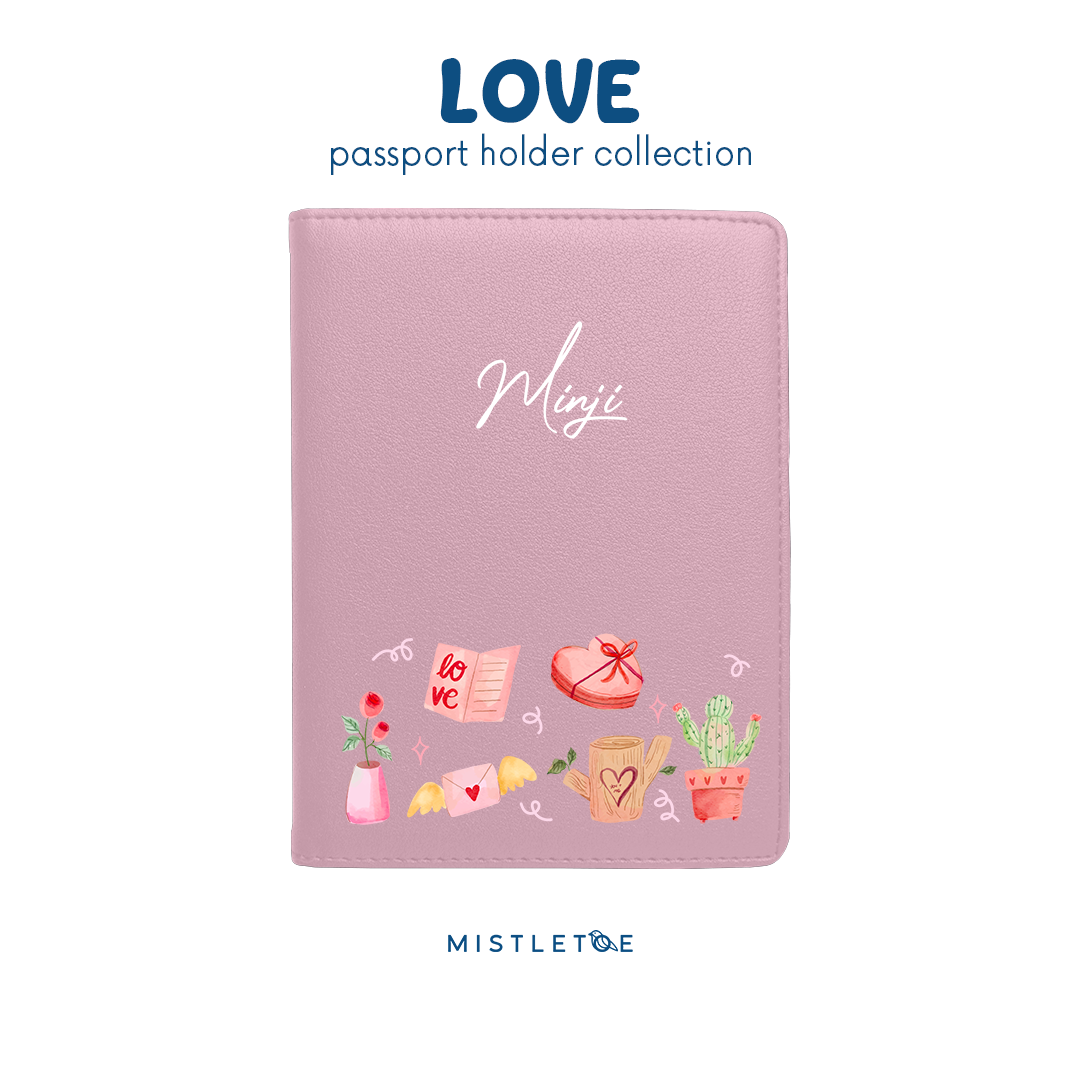 Let Love Grow - Passport Holder