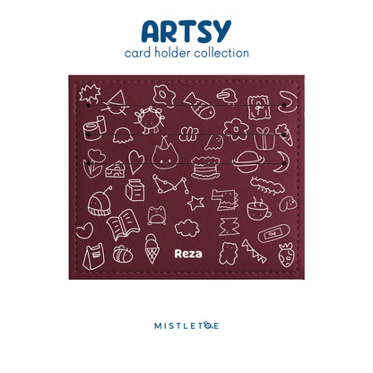 Life in Doodle - Card Holder