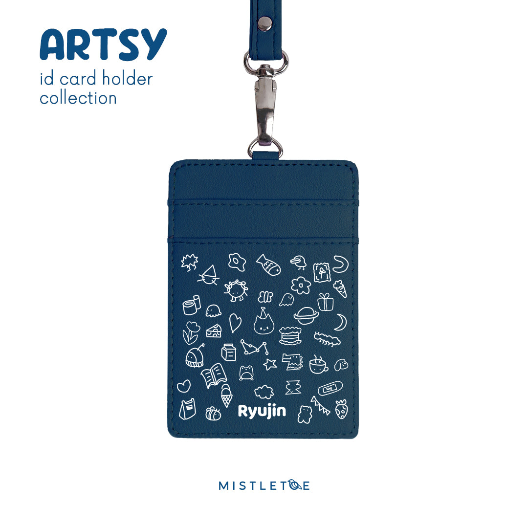 Life in Doodle - ID Card Holder | Lanyard