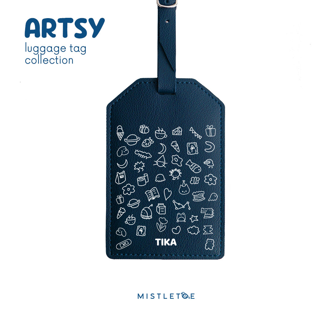 Life in Doodle - Luggage Tag