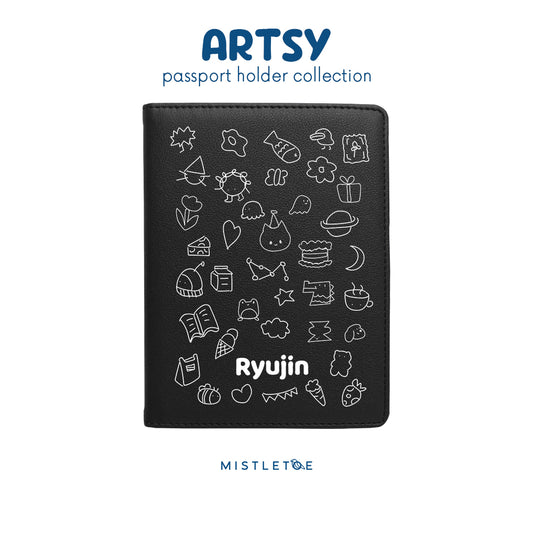 Life in Doodle - Passport Holder