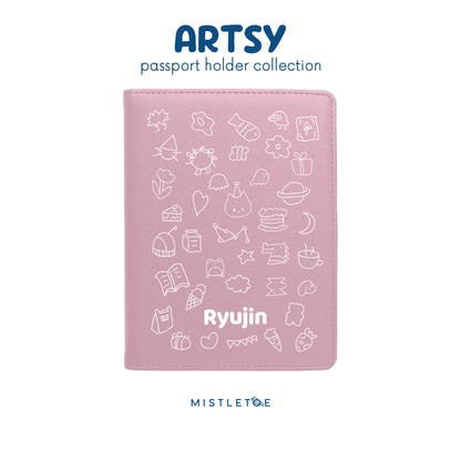 Life in Doodle - Passport Holder