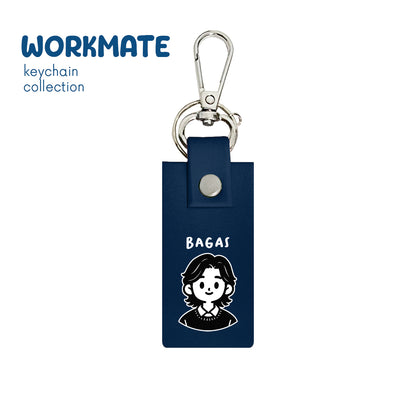 Long Hair Man - Keychain