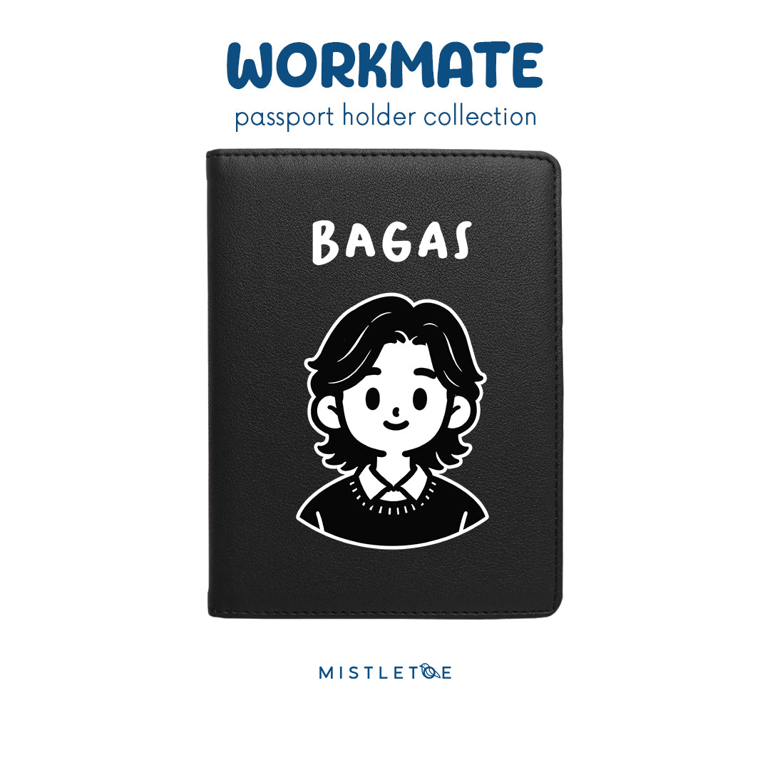 Long Hair Man - Passport Holder