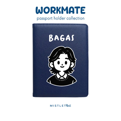 Long Hair Man - Passport Holder