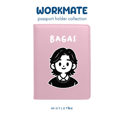 Long Hair Man - Passport Holder