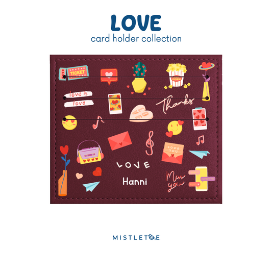 Love Language - Card Holder