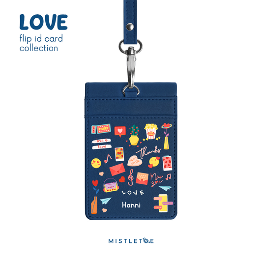 Love Language - Flip ID Card | Lanyard