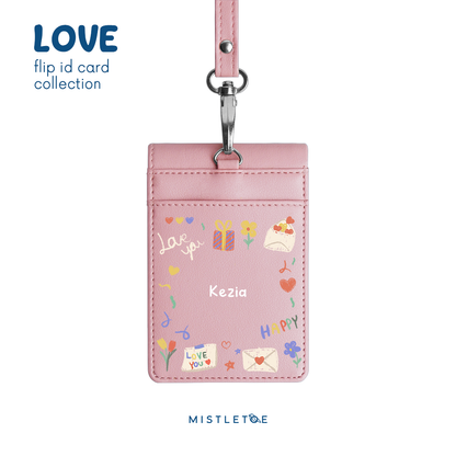 Love Letters - Flip ID Card | Lanyard