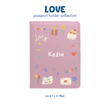 Love Letters - Passport Holder