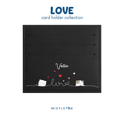 Love Love Cat - Card Holder