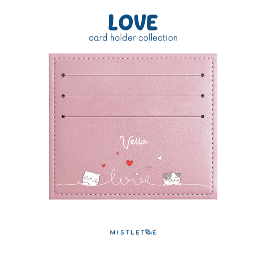 Love Love Cat - Card Holder