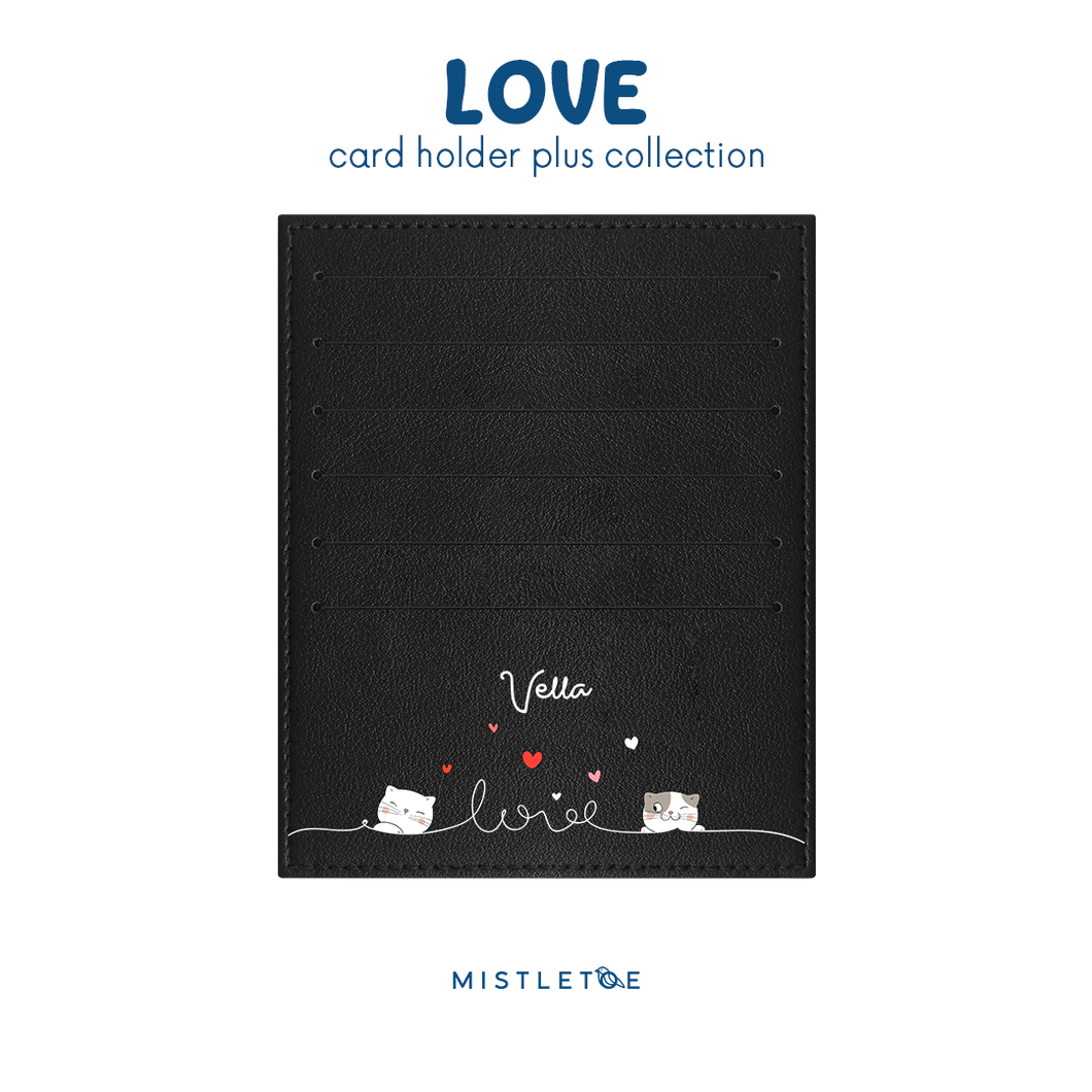 Love Love Cat - Card Holder Plus