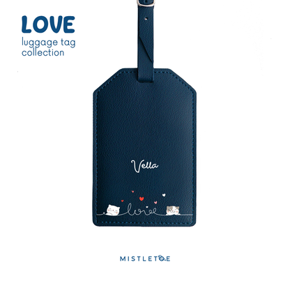 Love Love Cat - Luggage Tag