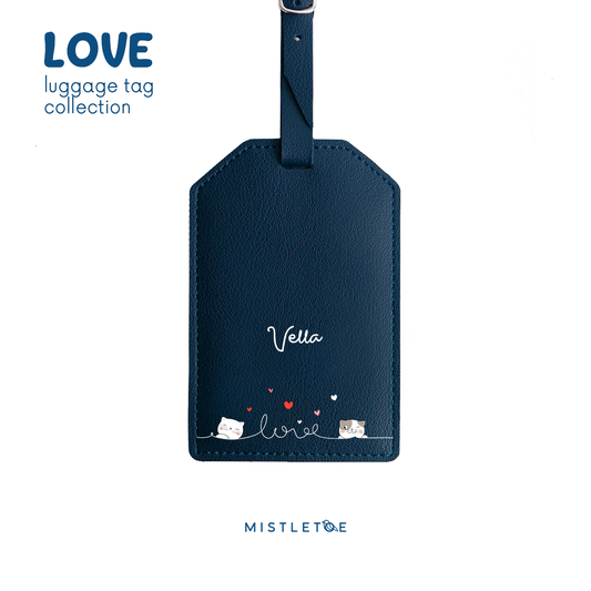 Love Love Cat - Luggage Tag