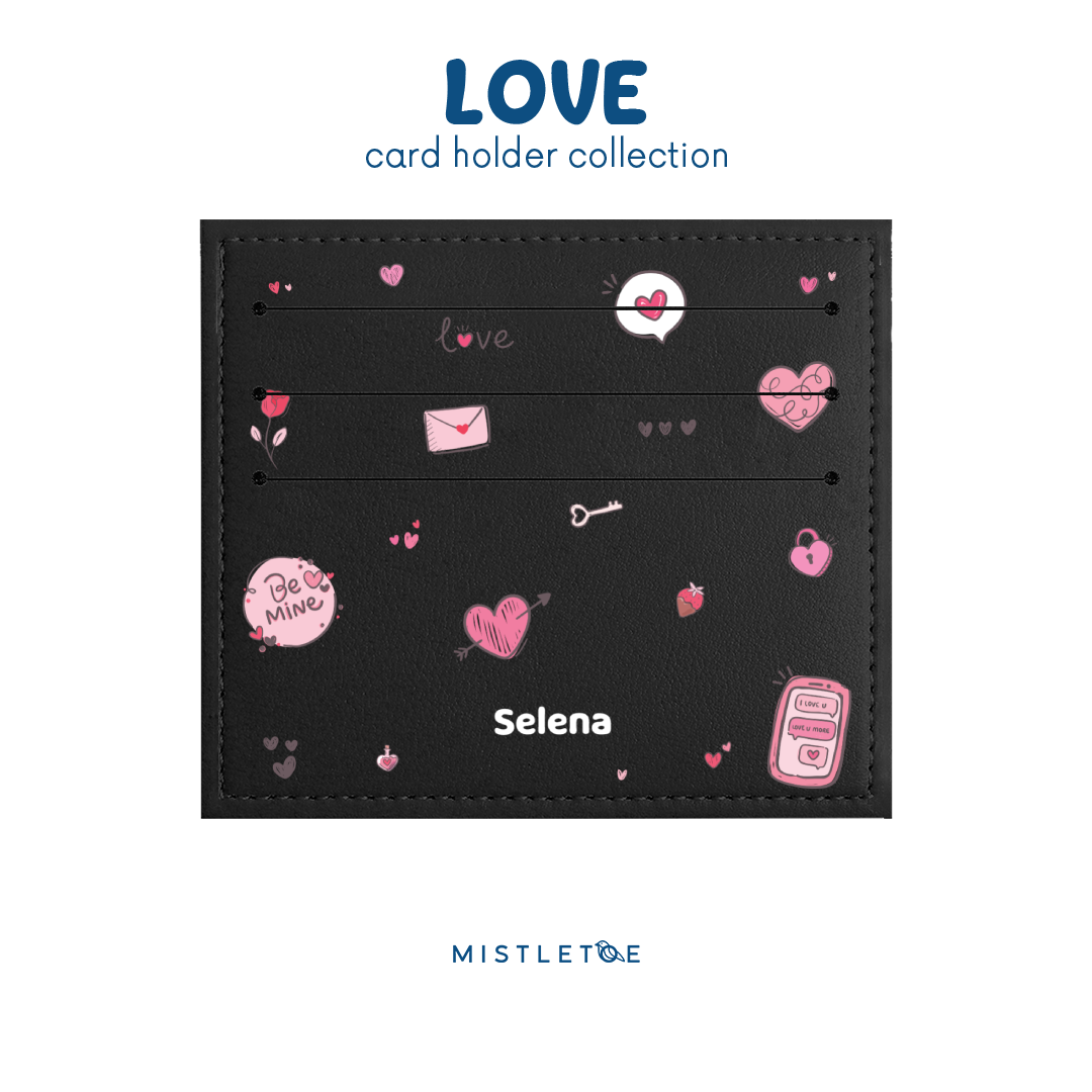 Love Love Love - Card Holder