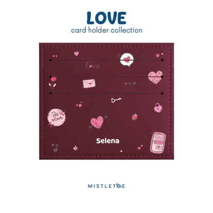 Love Love Love - Card Holder