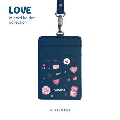 Love Love Love - ID Card Holder | Lanyard