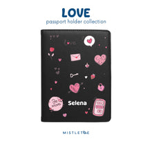 Muat gambar ke penampil Galeri, Love Love Love - Passport Holder
