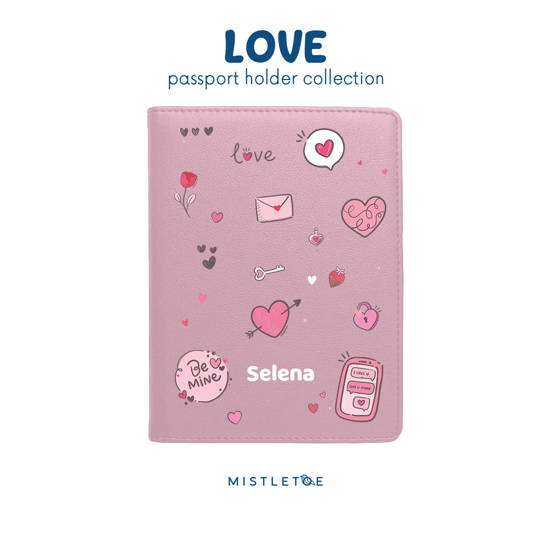 Love Love Love - Passport Holder