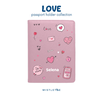 Love Love Love - Passport Holder