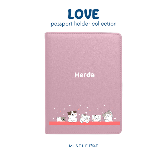 Love Struck - Passport Holder